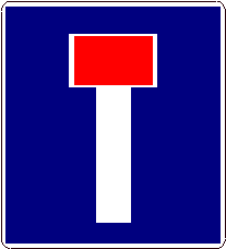 What does the traffic sign below mean? Please tick the correct answer in the box: