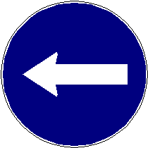 What does the traffic sign below mean? Please tick the correct answer: